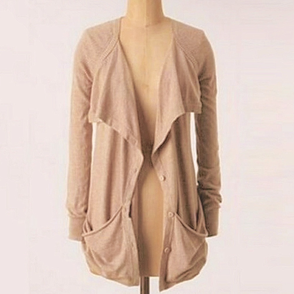 ANTHRO cashmere blend cardigan